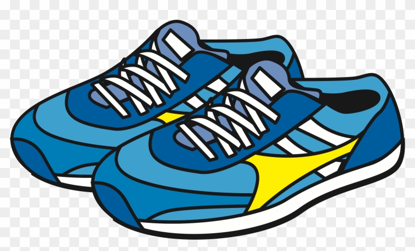 Jogging Shoes Clipart - Shoes Clipart #402698