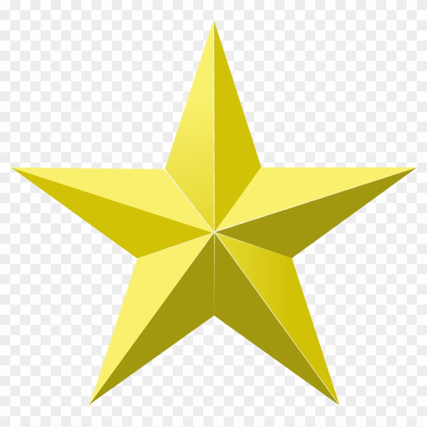 Golden Star Png Transparent #402769