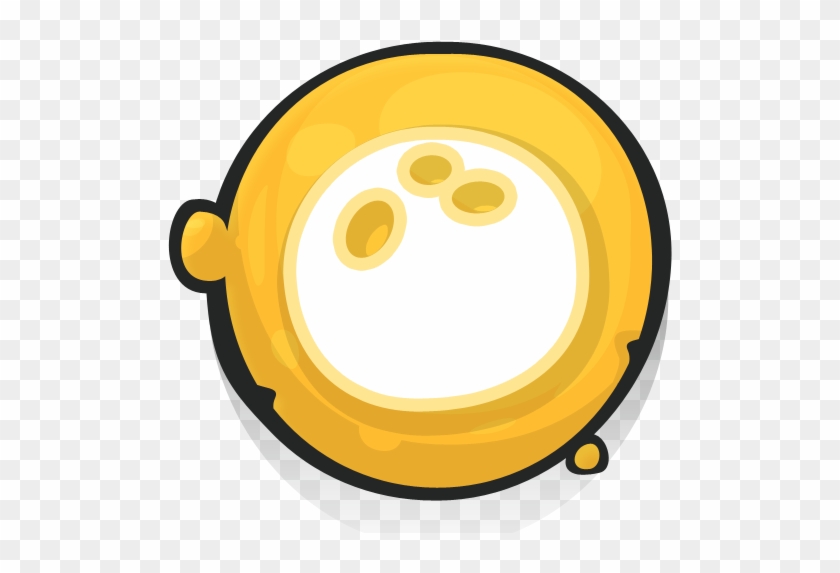 Bowling Ball Icon - Coffee Png Icon Yellow #402788