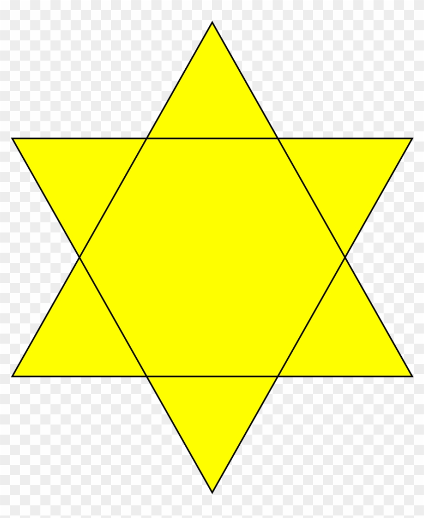 Red Star Transparent Background Download - Yellow Jewish Star Transparent #402804
