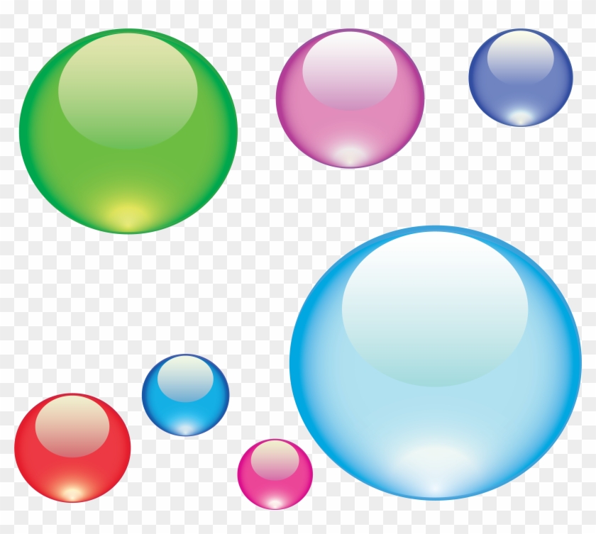 Colorful Glass Marbles Free Vector 4vector - Glass Marbles #402860