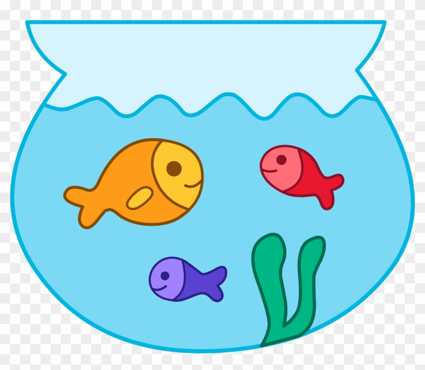 Cartoon Fish In A Fish Bowl Clipart - Fish Bowl Clip Art Free #402863