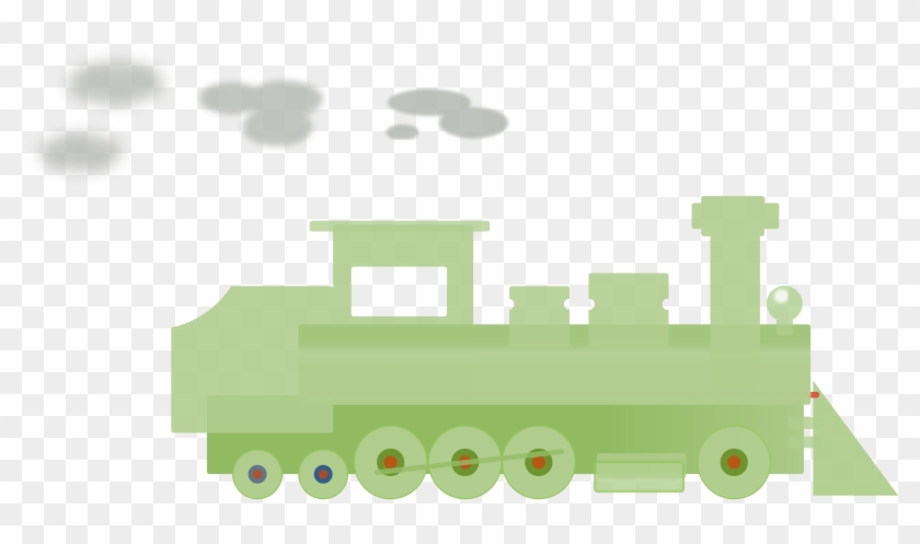 Locomotive Clipart Green Train - Train16 #402865