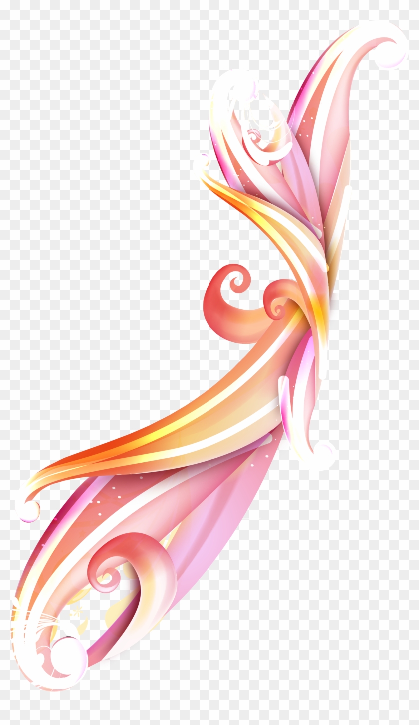 Vector Png Images Transparent Free Download - 彩色 緞 帶 素材 #402879