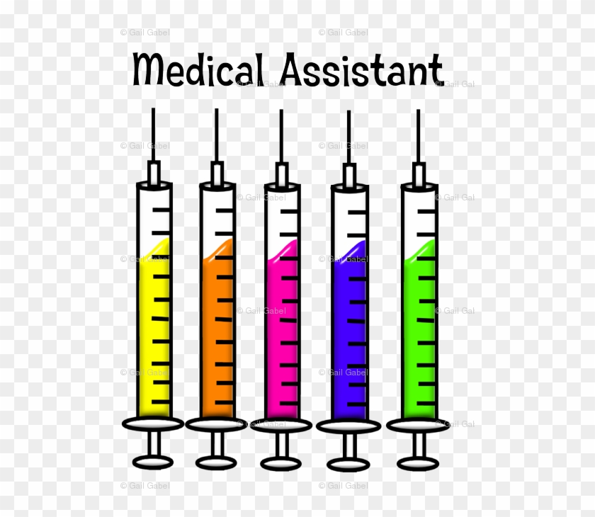 Medical Assistant Syringes Wallpaper - Medical Assistant 7 Syringes Greeting Cards (pk #402987