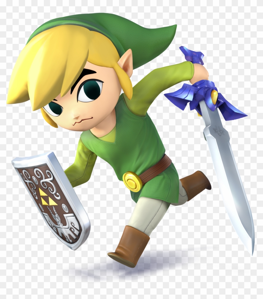 Toon Link Artwork - Super Smash Bros Wii U Toon Link #402997