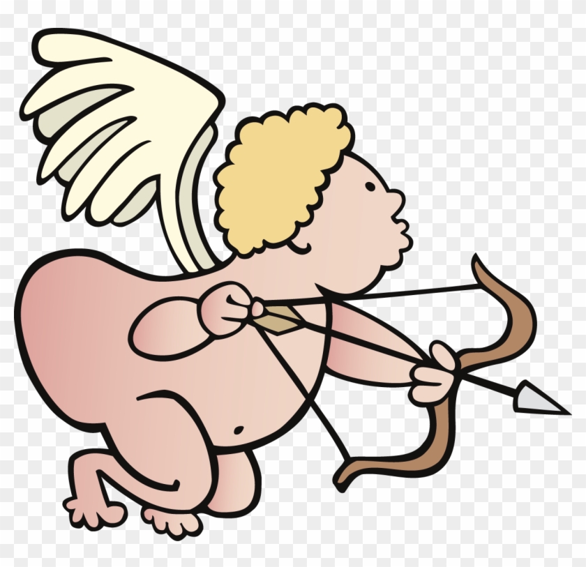 Cartoon Cupid Adobe Illustrator Clip Art - Cartoon Cupid Adobe Illustrator Clip Art #403136