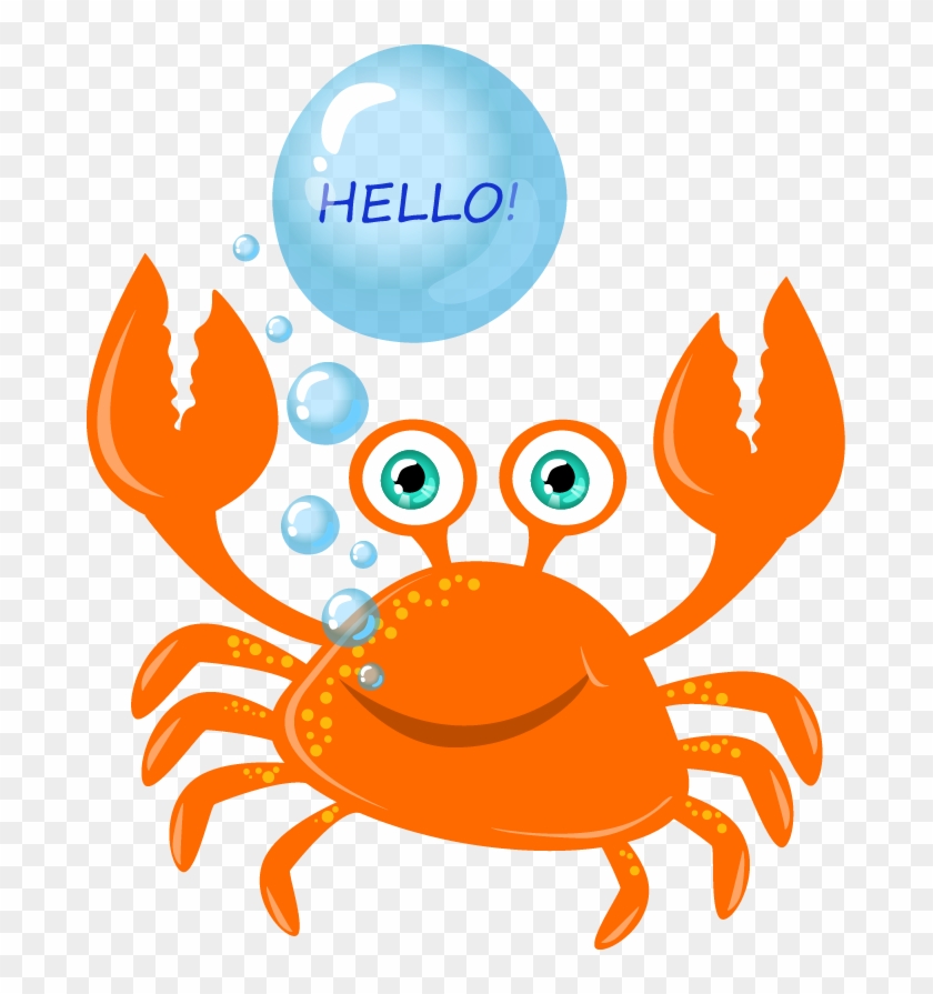 Crab Euclidean Vector Illustration - Crab Euclidean Vector Illustration #403144