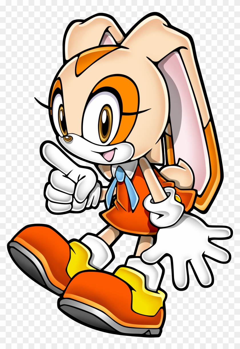 Sonic Cream The Rabbit - Free Transparent PNG Clipart Images Download