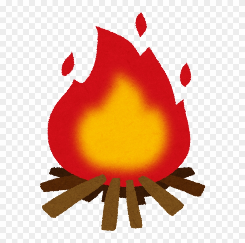 Bonfire Campsite Camping Uniflame いらすとや - 火 おこし イラスト #403154