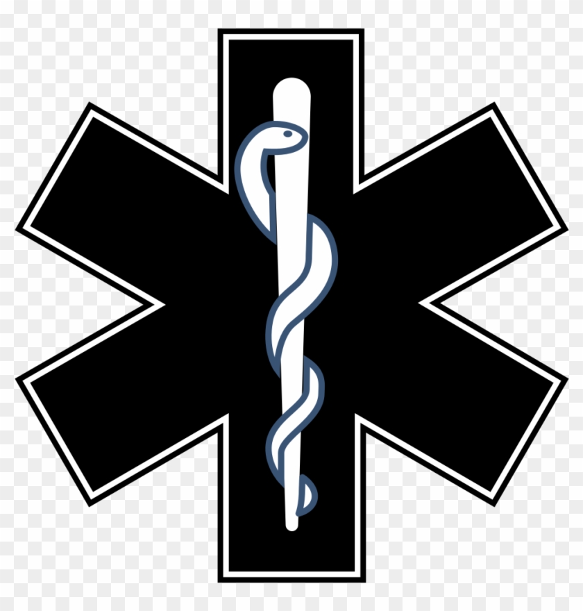 Gatunek Leczniczy Black And White - Star Of Life Sticker #403364