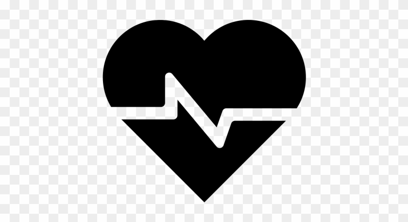 Health And Health, Health, Medical Icon - Cardiovascular Black And White #403502