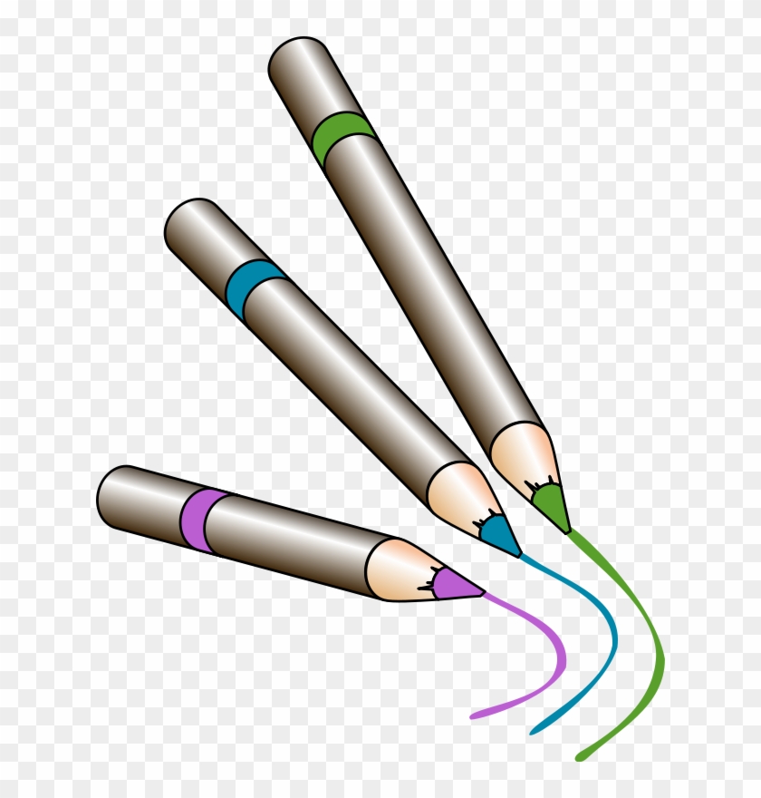 Pencil Clip Art - Colored Pencils Clipart Png #403563