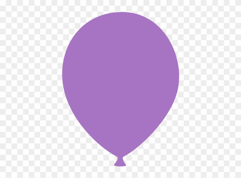 Purple Clipart Baloon - Balloon Purple Clip Art #403576