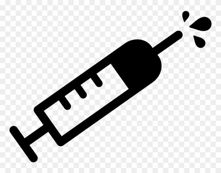 File - Mccormick Syringe - Svg - Black And White Syringe Pixel #403588