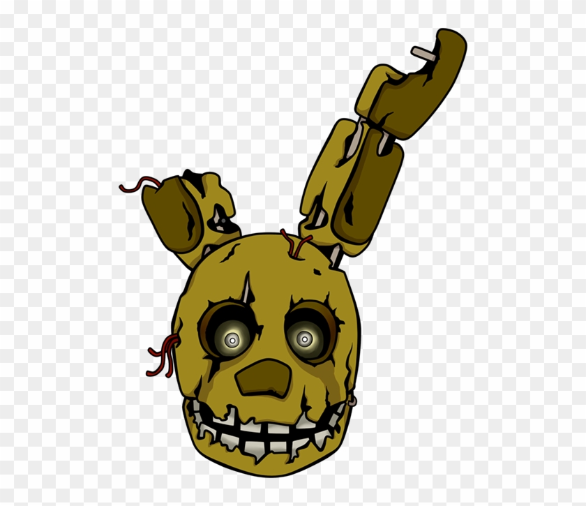 Related Categories - Five Nights At Freddy's Springtrap Head #403640