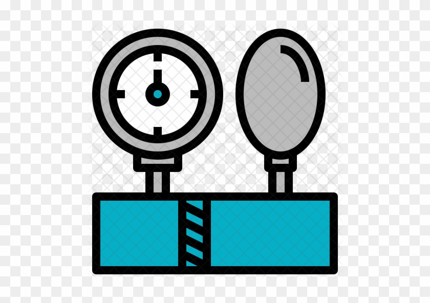 Blood Pressure Icon - Sphygmomanometer #403672