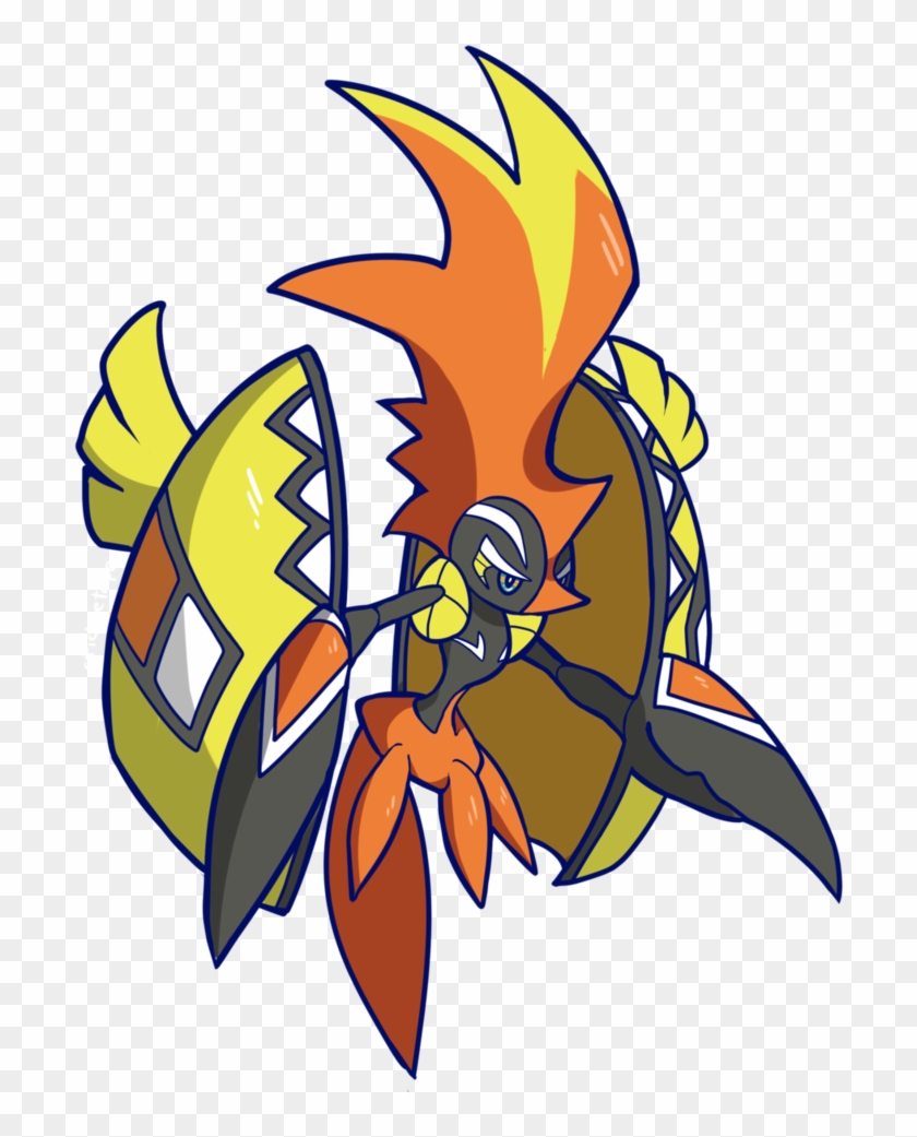 28 Collection Of Tapu Koko Drawing - Tapu Koko Easy Drawing #403684