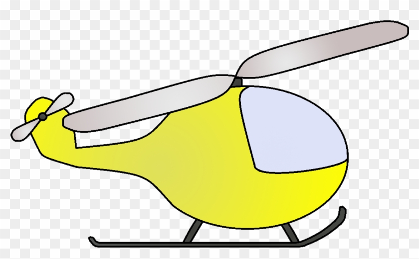 Graphics - Yellow Helicopter Clipart Png #403771