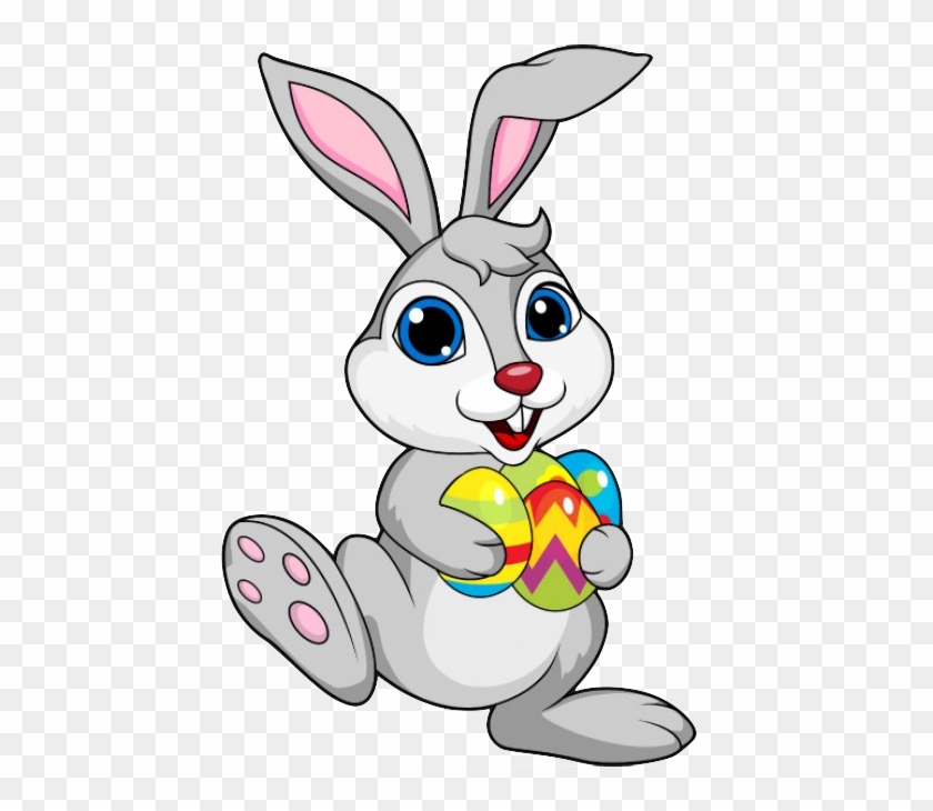 Cute Cartoon Easter Bunny #403822