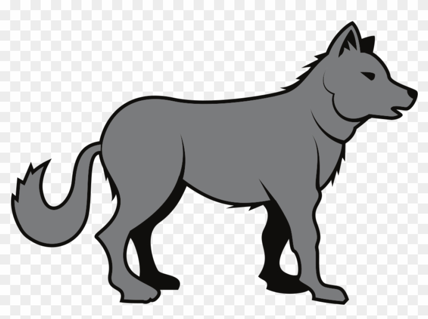 Wolf Vector Image - Wolf Vector Svg #403843