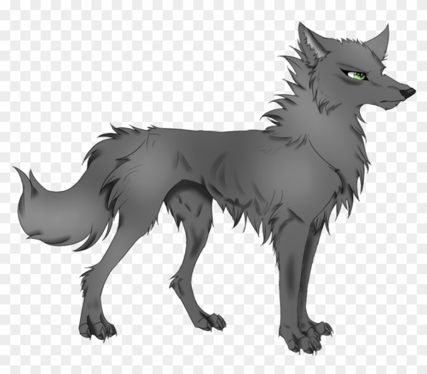 Anime Wolf By Djakal12 - Cartoon Wolf Transparent - Free Transparent PNG  Clipart Images Download