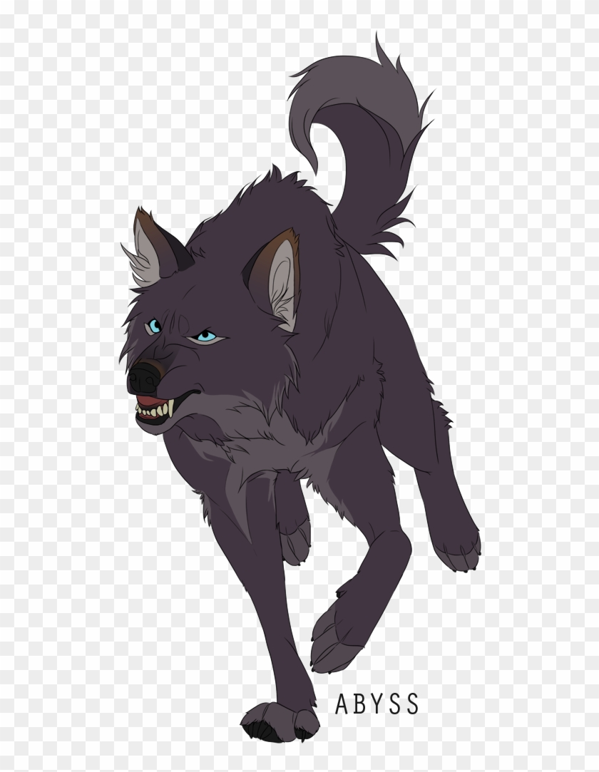 blue eyed black wolf