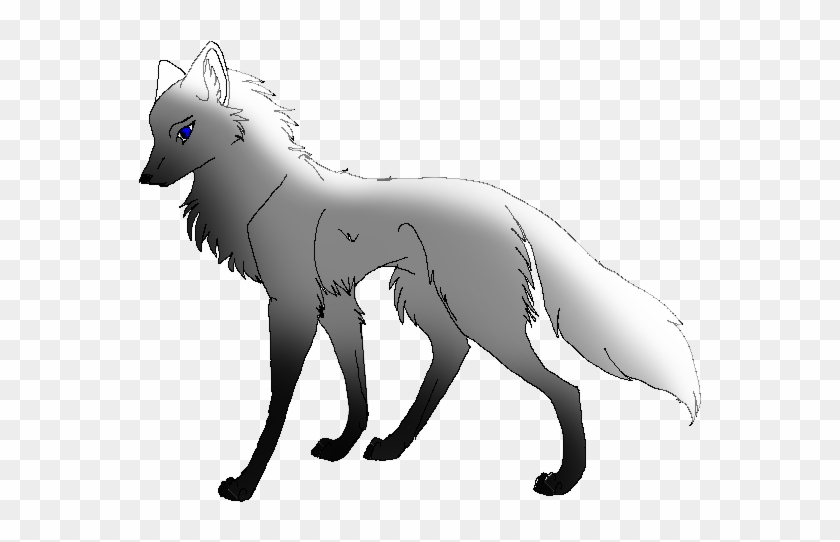 My Wolf Oc - Cat Yawns.