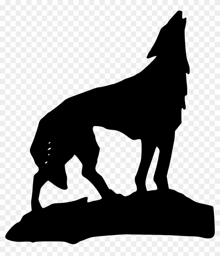 Gray Wolf Cliparts 12, - Wolf Clip Art #403882