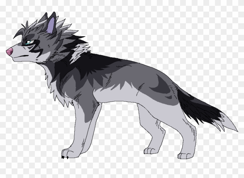 Wolf Dog Design3 Gone By Kasarawolf - Wolf Anime Transparent Background #403885