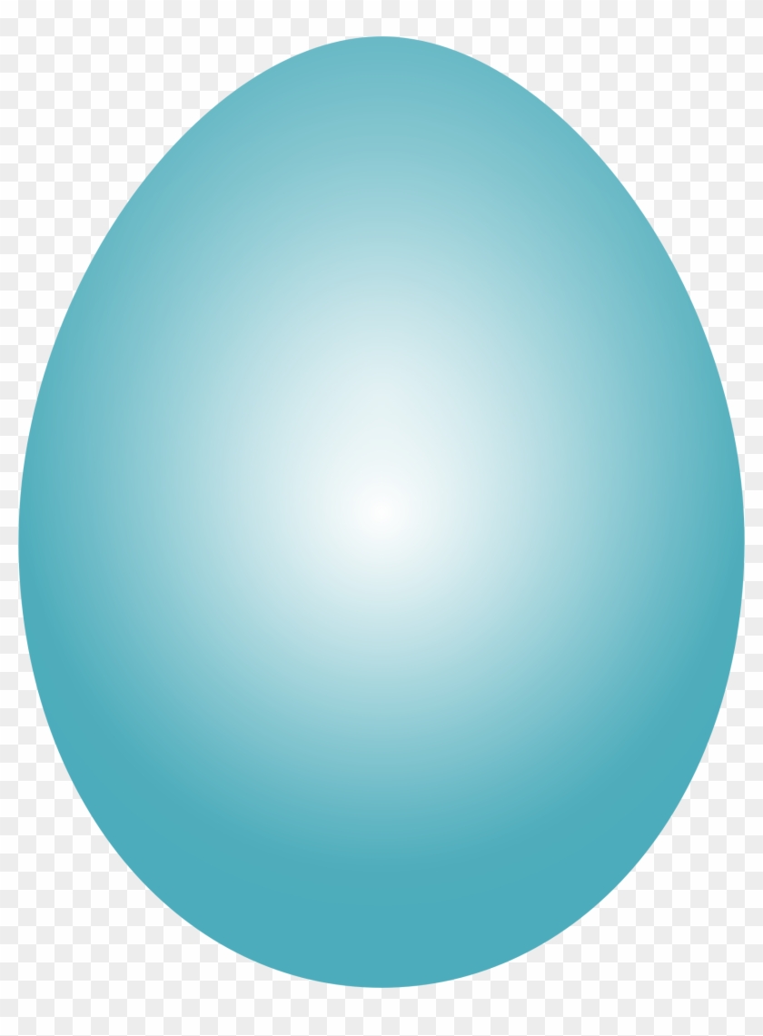 Big Image - Blue Green Easter Egg #403894