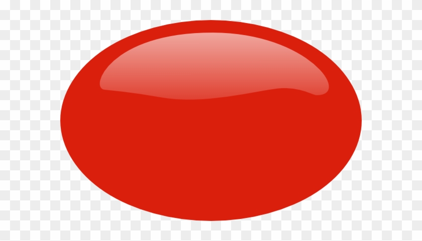 Flashing Light Animated Clipart - Red Circle Button #403893