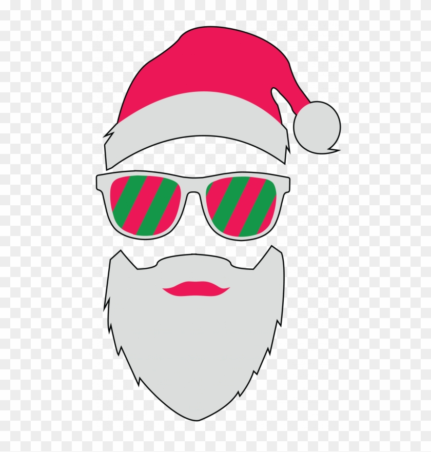 Santa Glasses Pocket Size - Cartoon #403905