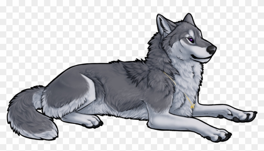Grey Wolf - Grey Anime Wolf #403922