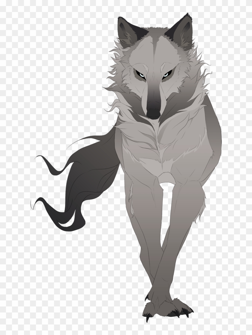 Anime Wolf Png - Female Brown Wolf Anime, Transparent Png - vhv