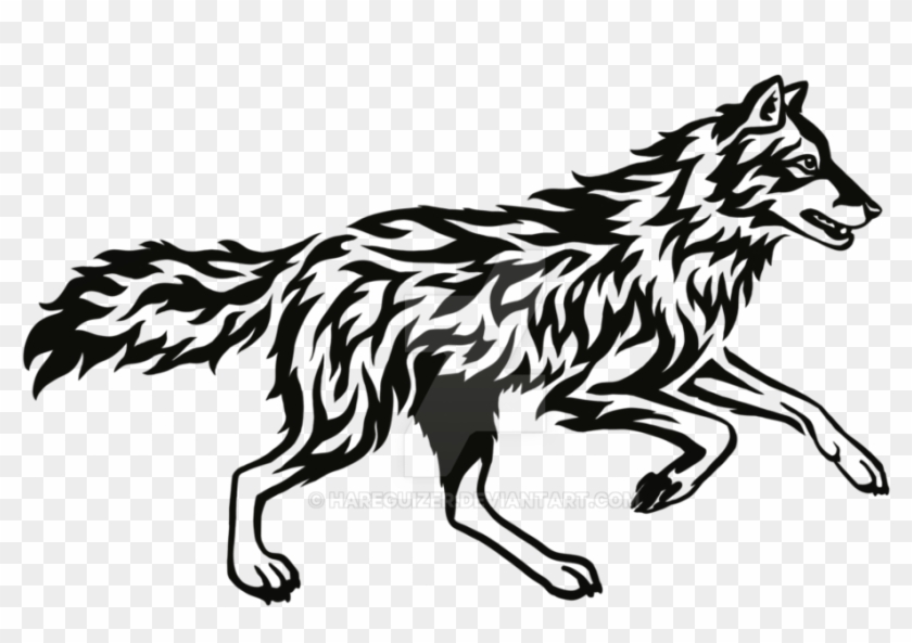 Tribal Wolf Runnign #403978