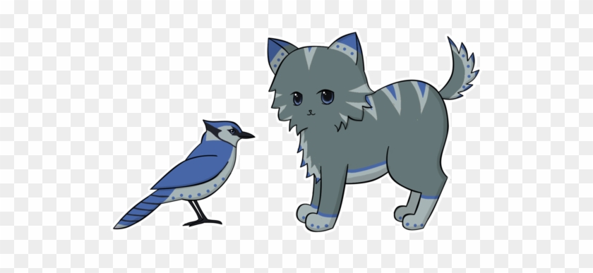 Cat And Bird Mascot - Cat #403987