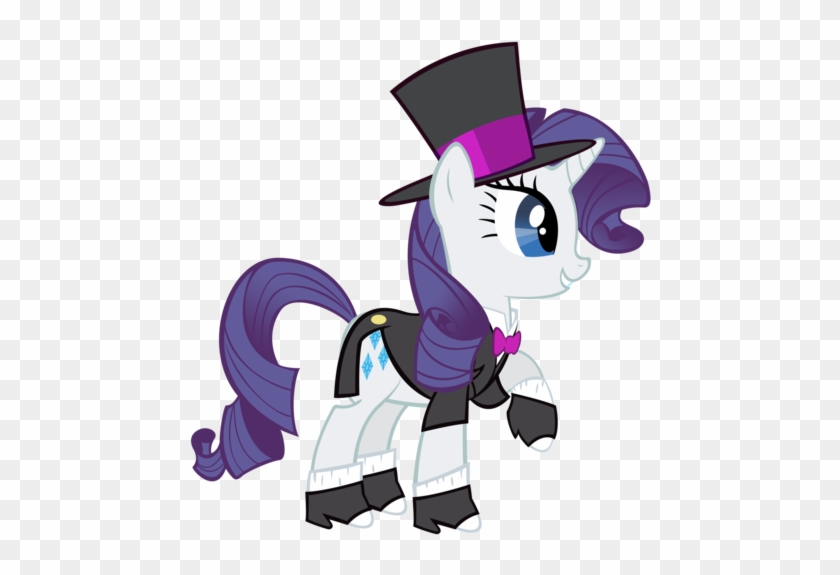 Rarity Pinkie Pie Pony Rainbow Dash Mammal Vertebrate - Tuxedo Mlp #403989