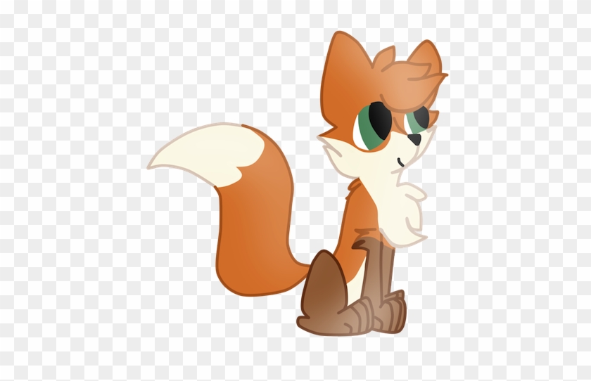 Fox For Xxpeacefulchoasxx's Animal Jam Collab By Roseyicywolf - Cartoon #404079