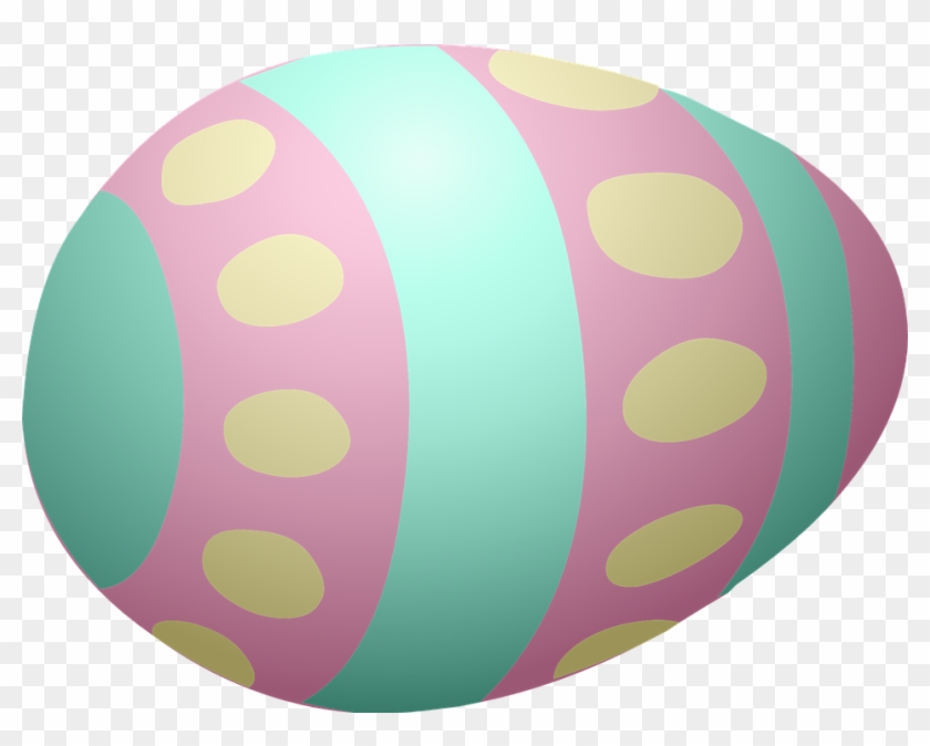 Cartoon Easter Eggs Clip Art - Cute Cartoon Easter Egg #404141