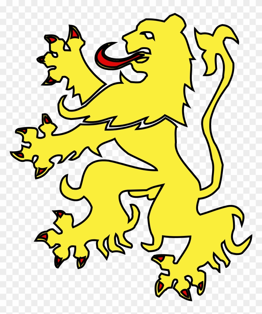 File - Lion Rampant - Svg - Lion Rampant Wikimedia Commons #404209