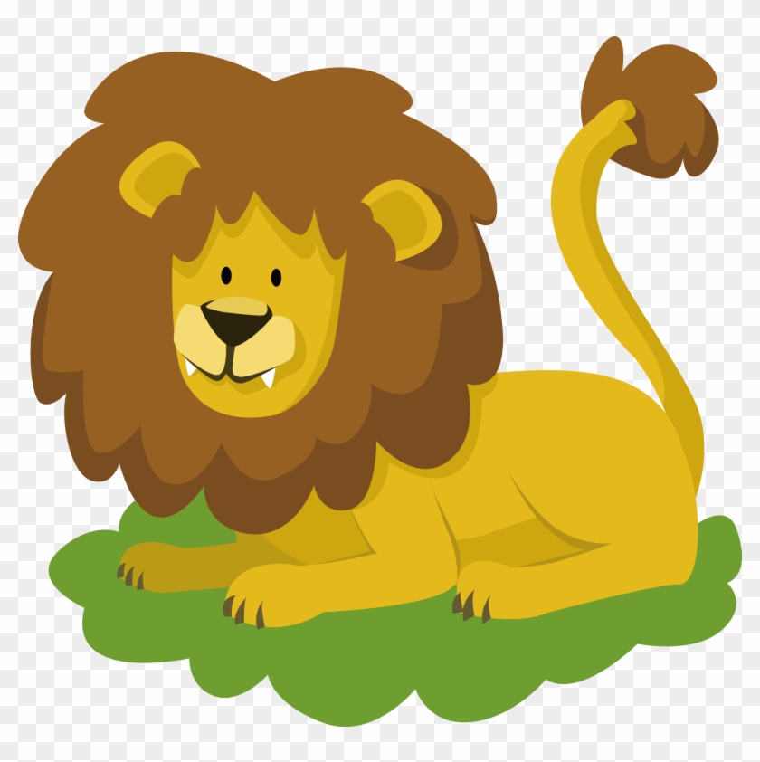 Lion Easy English Learning The Divine Romance Animal - Cartoon Lion Easy #404231