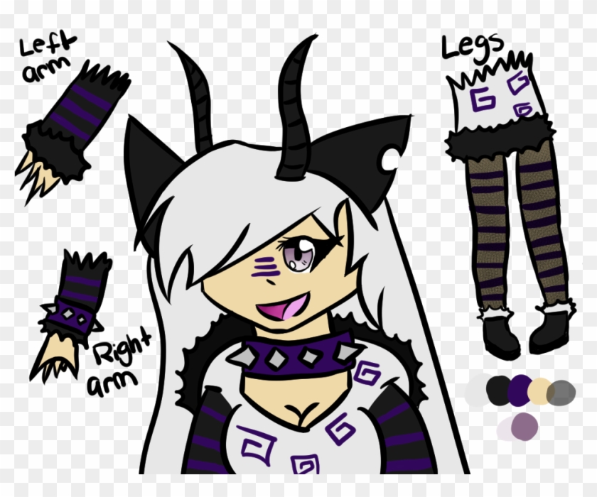 Animal Jam Iluvmyockluv Anthro Colored By Roxiewolf11 - Cartoon #404245