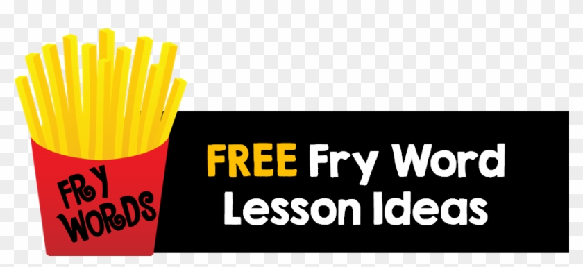 Fry Word Clip Art #404421