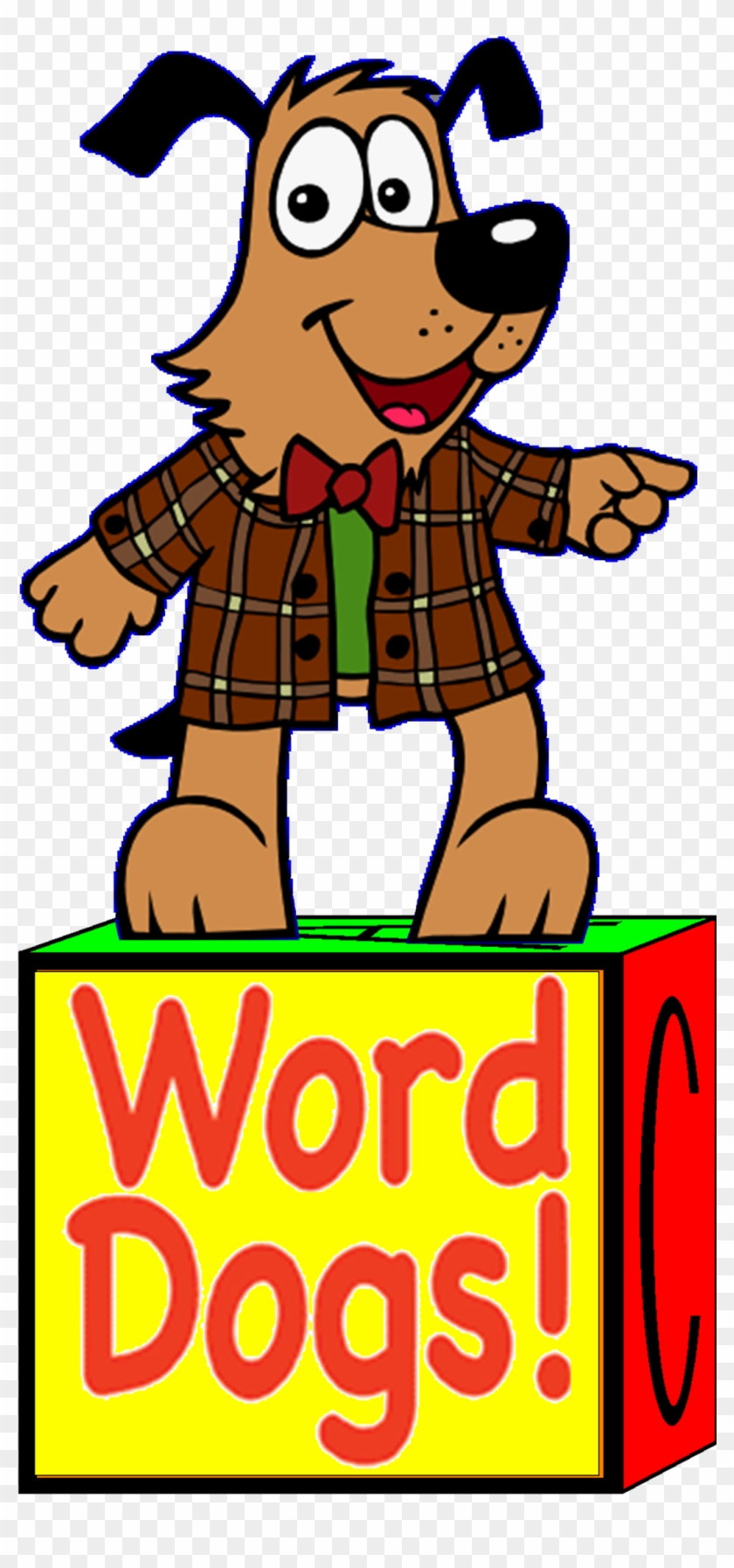 Wordy On Block - Sight Word #404474