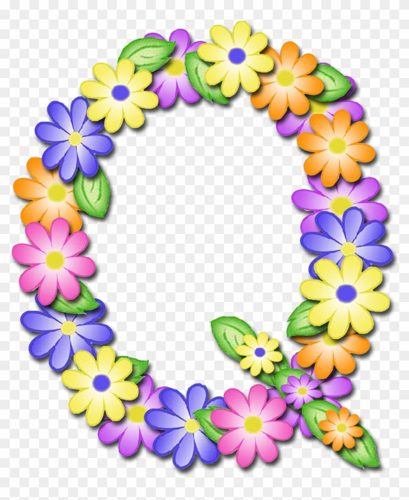 Clip Art - Flower Letter G Png #404519