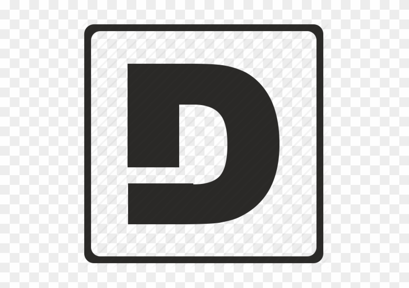 Alphabet, D, Latin, Letter Logo Png - Modern Letter D #404527