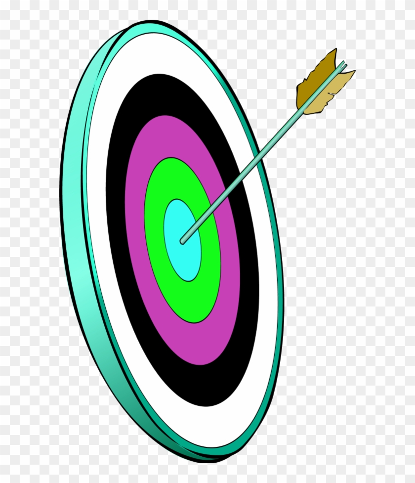 Dart Arrow In The Smallest Circle - Arrow In Target Transparent #404633