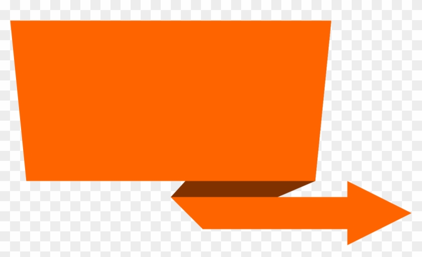 Free Icons And Png Backgrounds With Orange Banner Png - Banner Png #404698