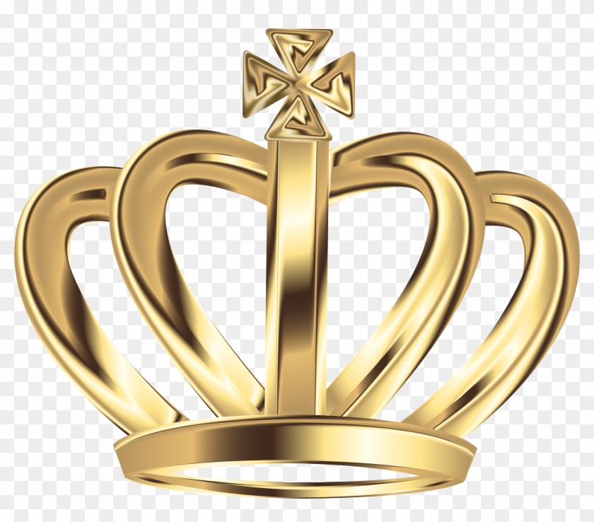 Crown Clipart Gold King - Gold Crown Png #404771